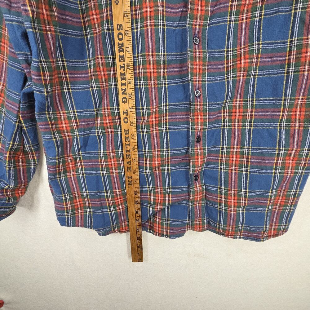 Vtg LL Bean Mens Shirt Sz XXXL Red Plaid Gorpcore Long Sleeve Gorpcore Collared - Picture 5 of 16